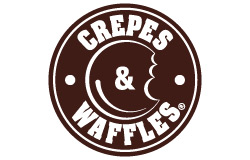 CREPES & WAFFLES logo